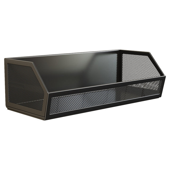 Wall-Mounted Mesh Storage Basket