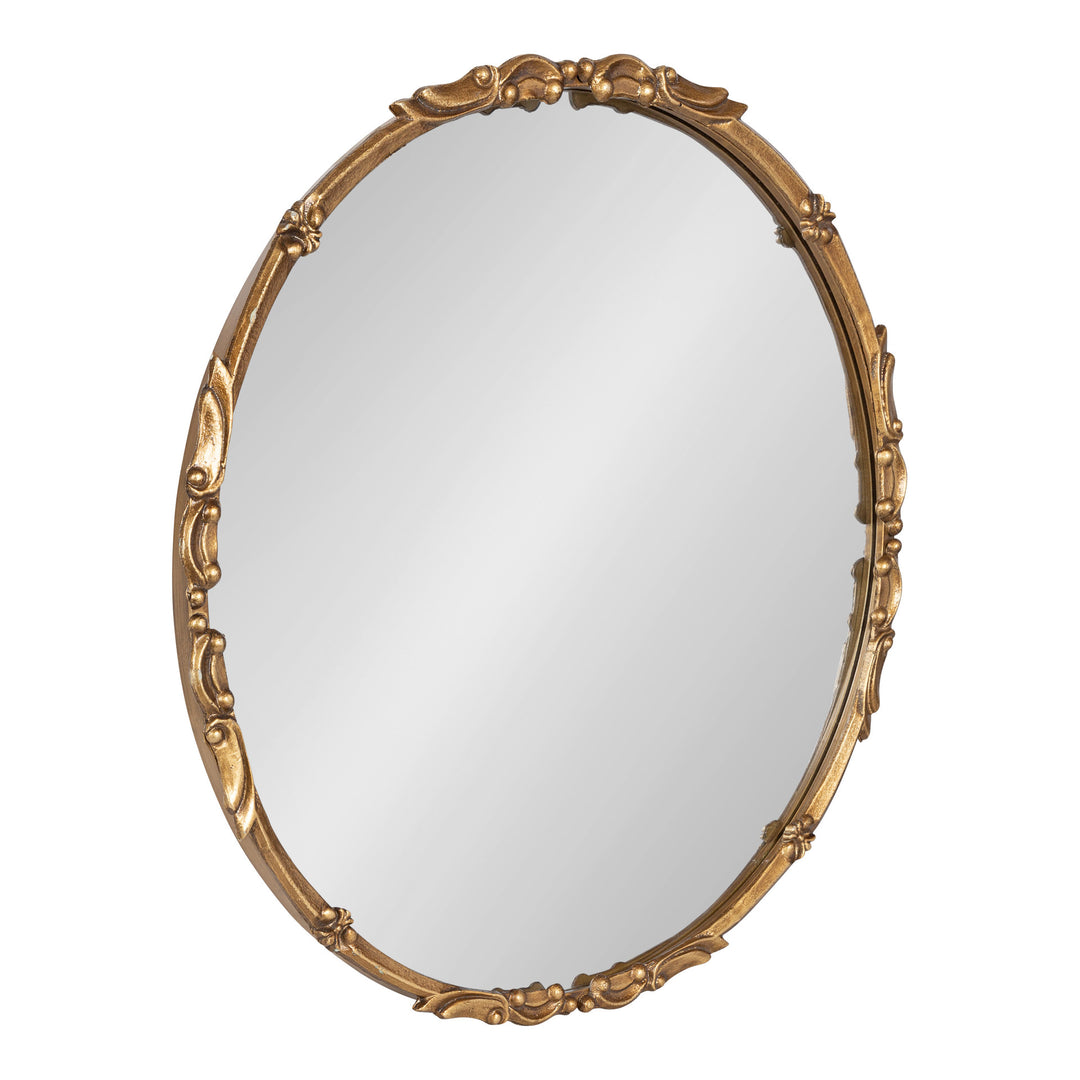 Ornate Decorative Oval Wall Mirror