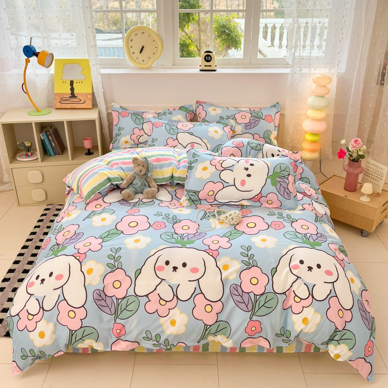 Playful Cartoon Bear Bedding Set