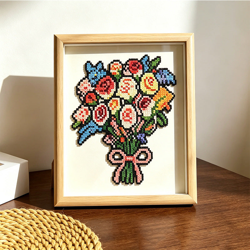 Floral Decoration Art Frame