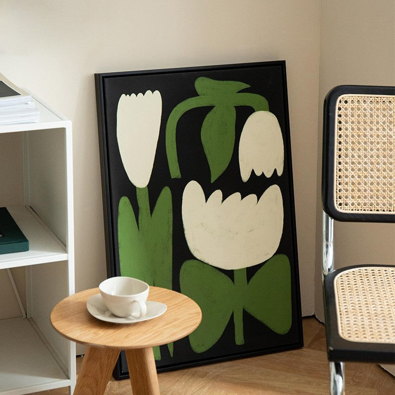 Chic Modern Floral Wall Art