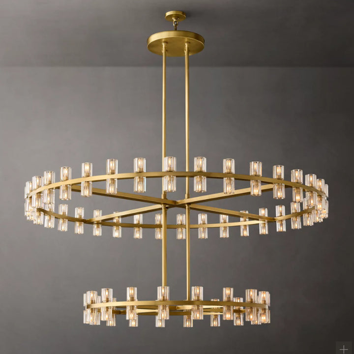 Modern Crystal Circle Light