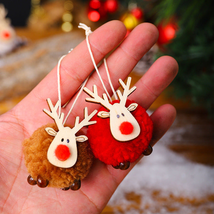 Festive Reindeer Decoration Figure