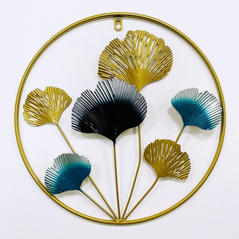 Decorative Ginkgo Leaf Wall Art Sculpture