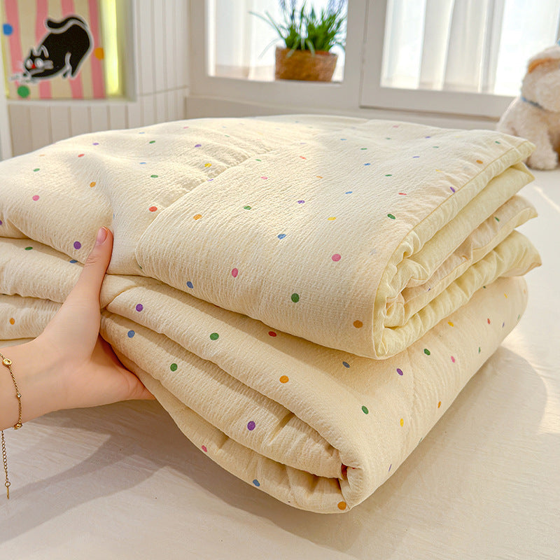 Decorative Floral Patterned All-Season Quilt Avarnia