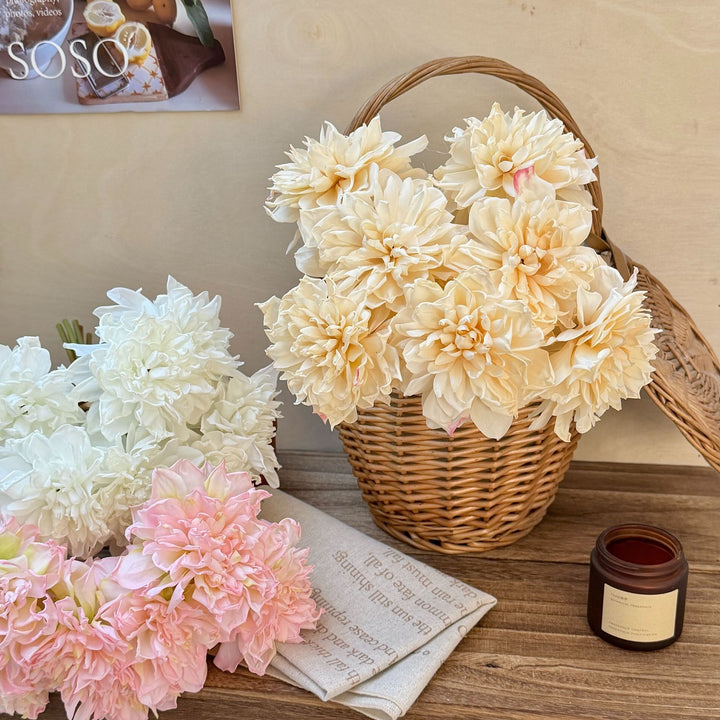 Realistic Blush Peony Bouquet