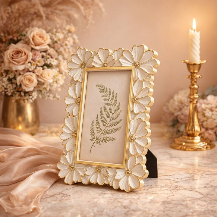 Decorative Floral Picture Frame
