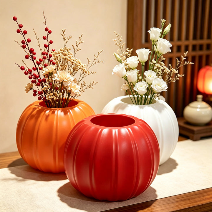 Decorative Pumpkin Planter