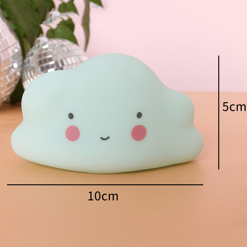 Silicone Soft-Touch LED Unicorn Night Light Table Lamp