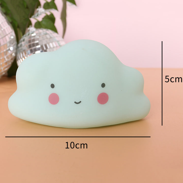 Silicone Soft-Touch LED Unicorn Night Light Table Lamp