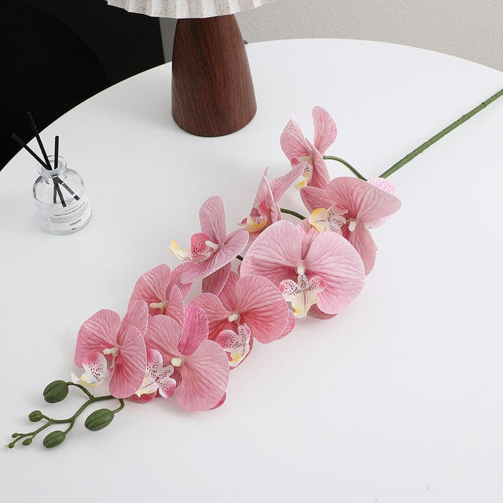 Artificial orchid bouquet with elegant blooms