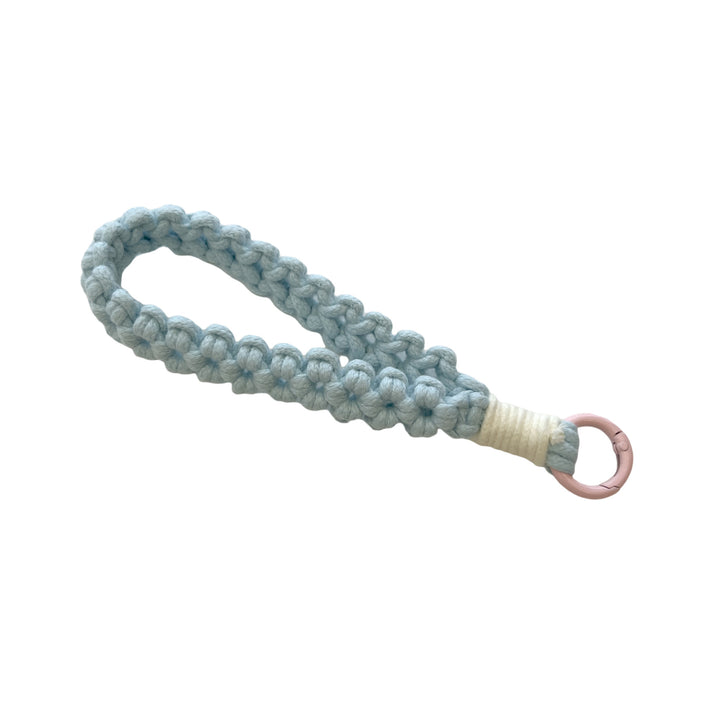 Braided Macrame Keychain Holder