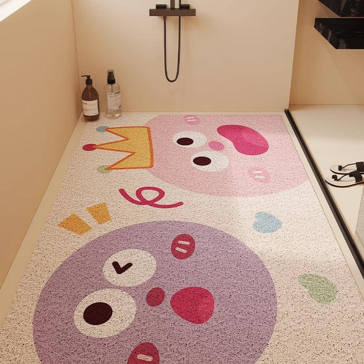 Playful Animal Themed Memory Foam Mat