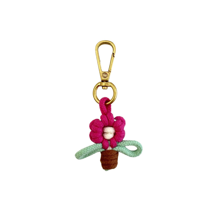 Decorative Floral Keychain