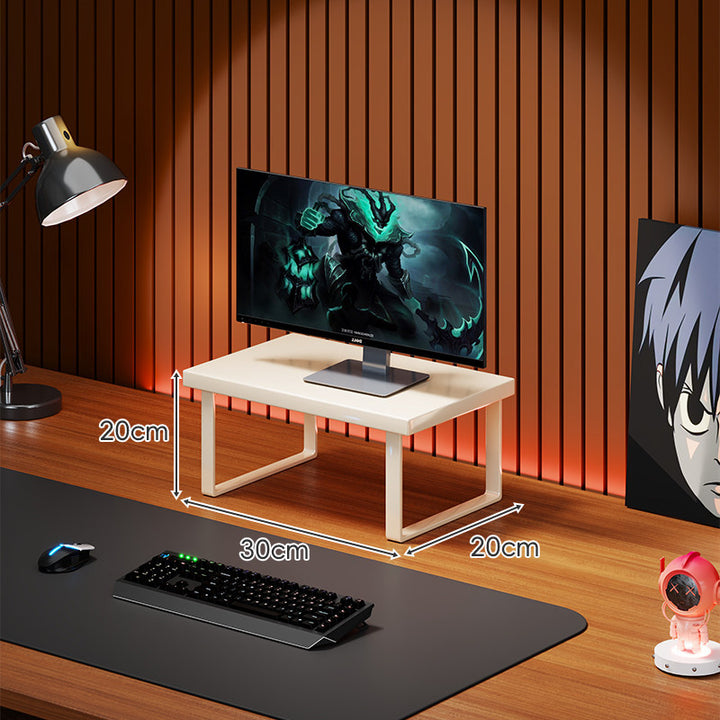 Solid Wood Monitor Riser Shelf