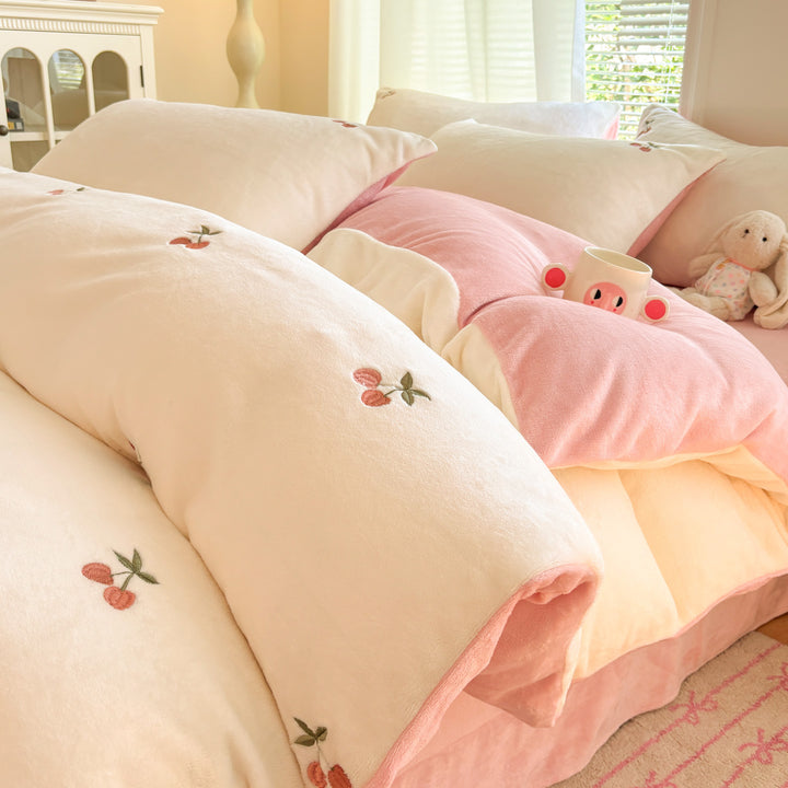 Luxurious Plush Duvet Set
