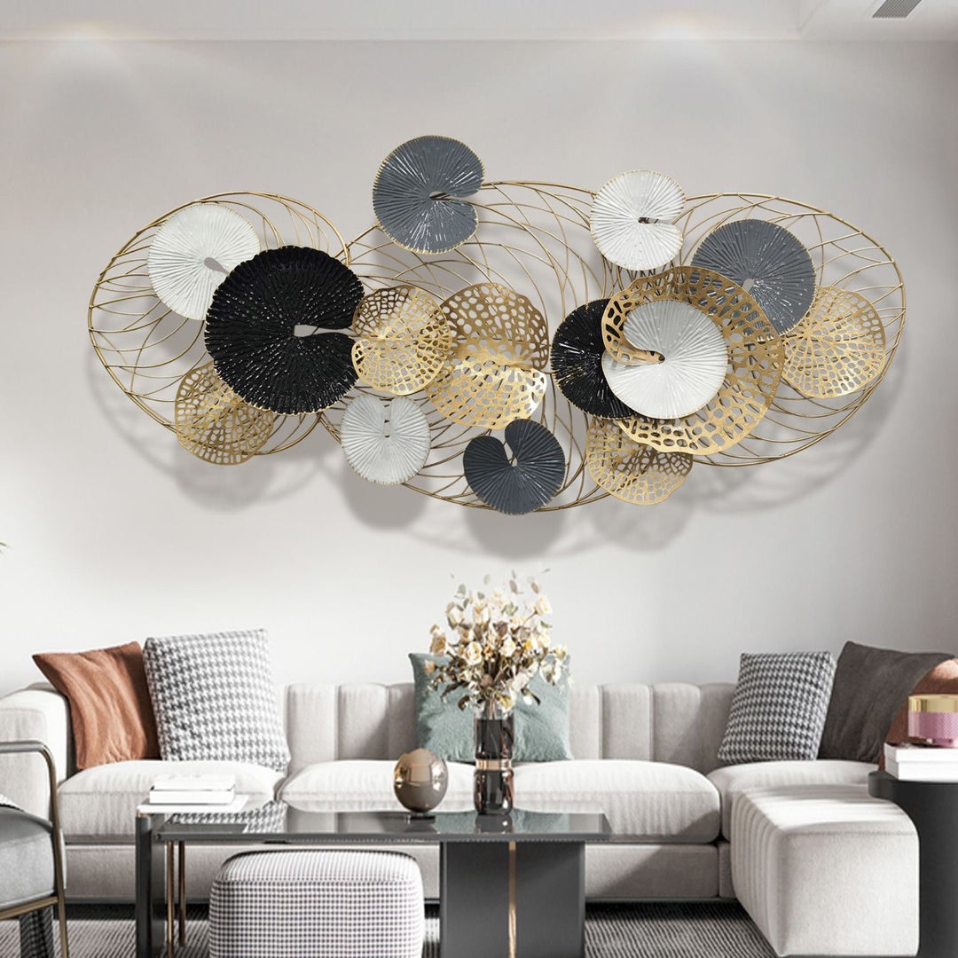 Abstract Metal Wall Art Sculpture