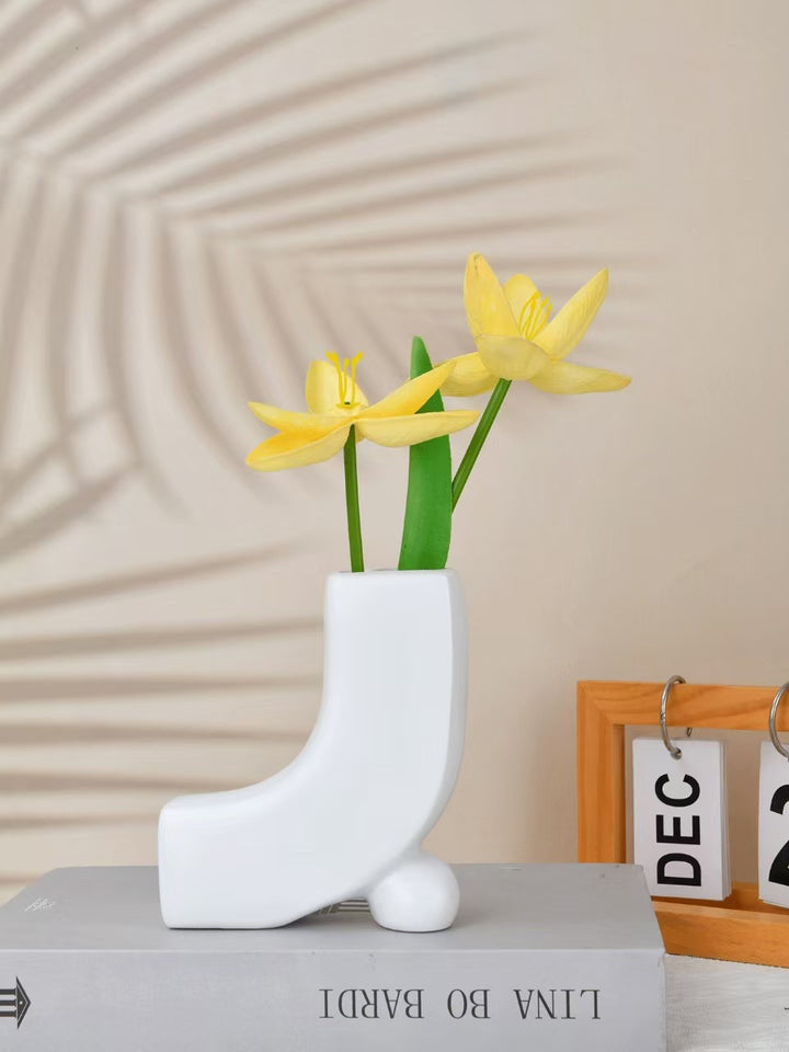 Modern Abstract Ceramic Candle Holder