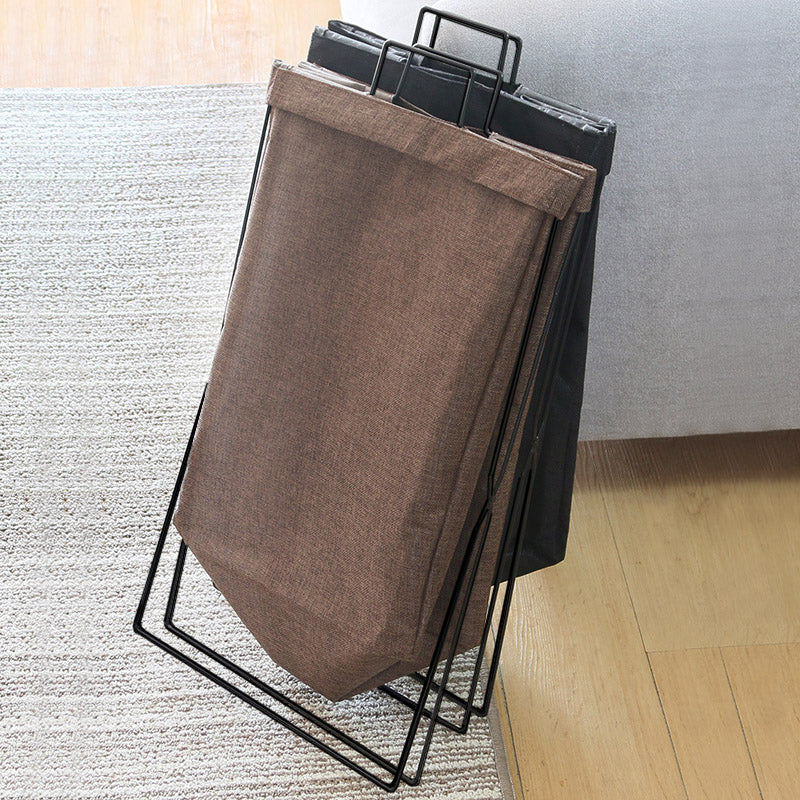 Laundry basket with sturdy frame