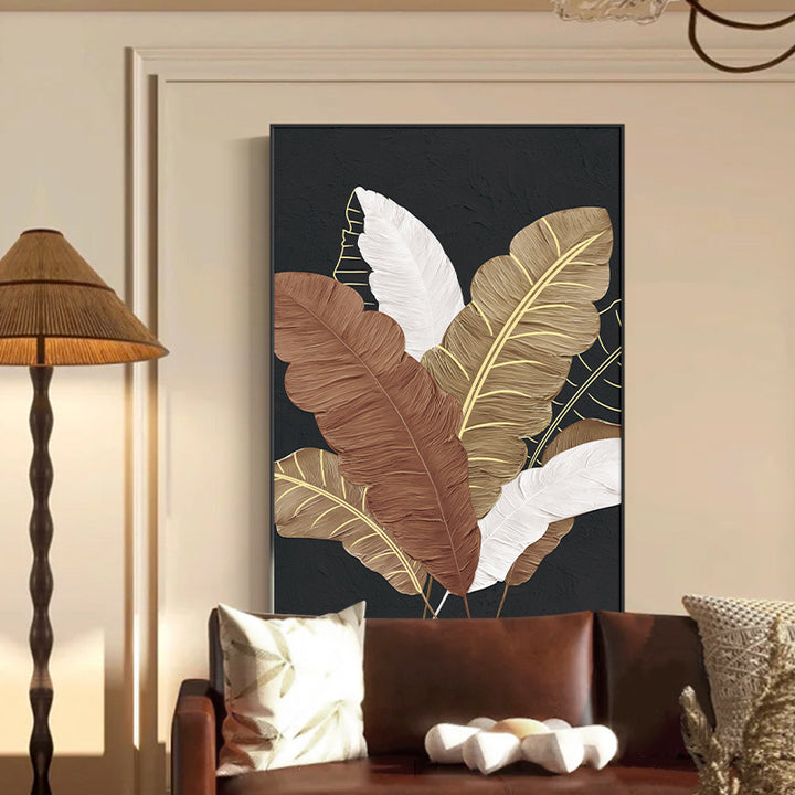 Botanical Leaf Canvas Wall Art