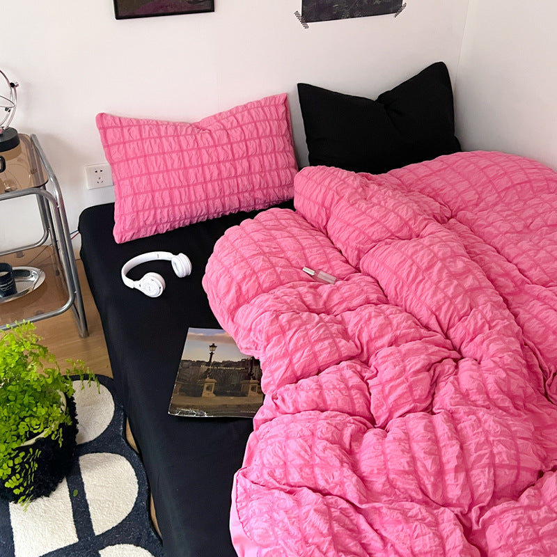 Soft Textured Bedding Set