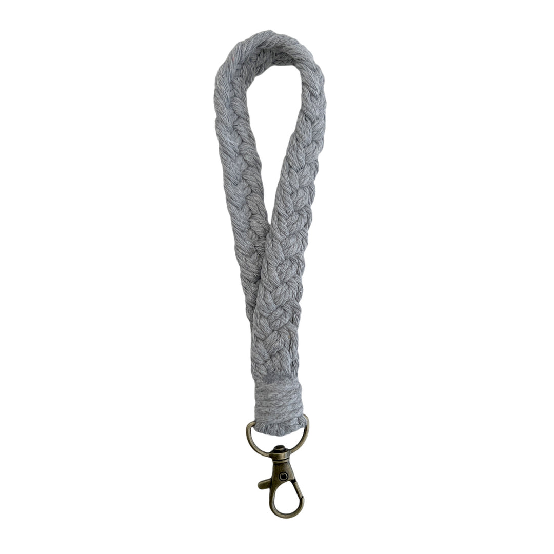 Braided Rope Keychain Holder