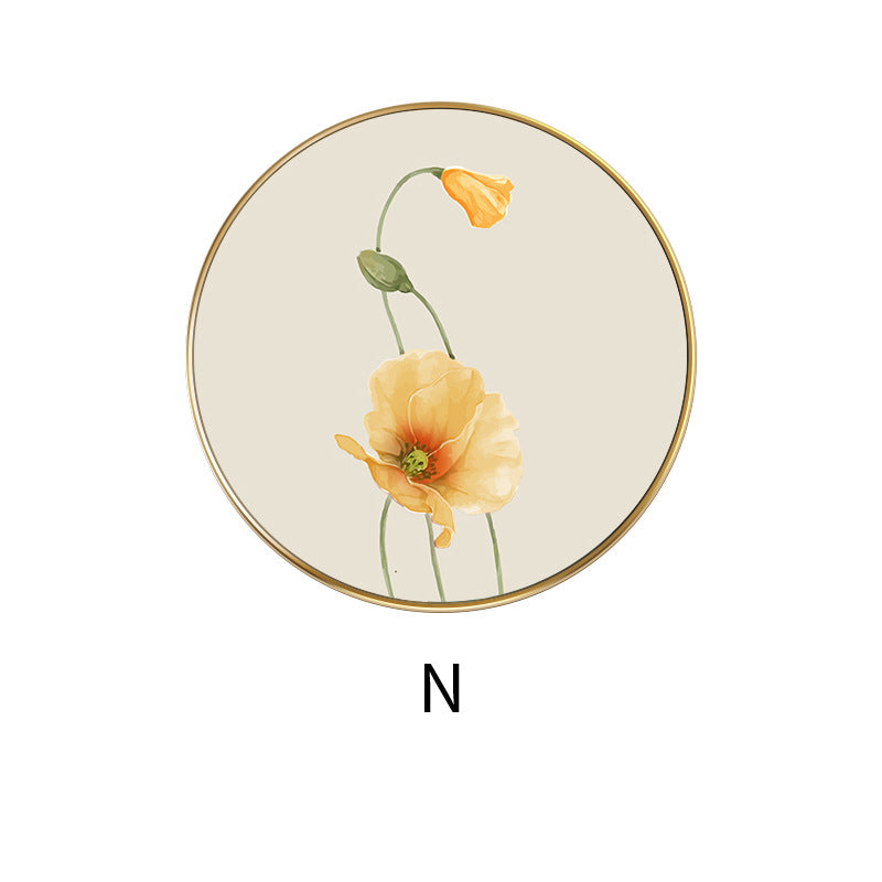 Floral Decorative Wall Plate