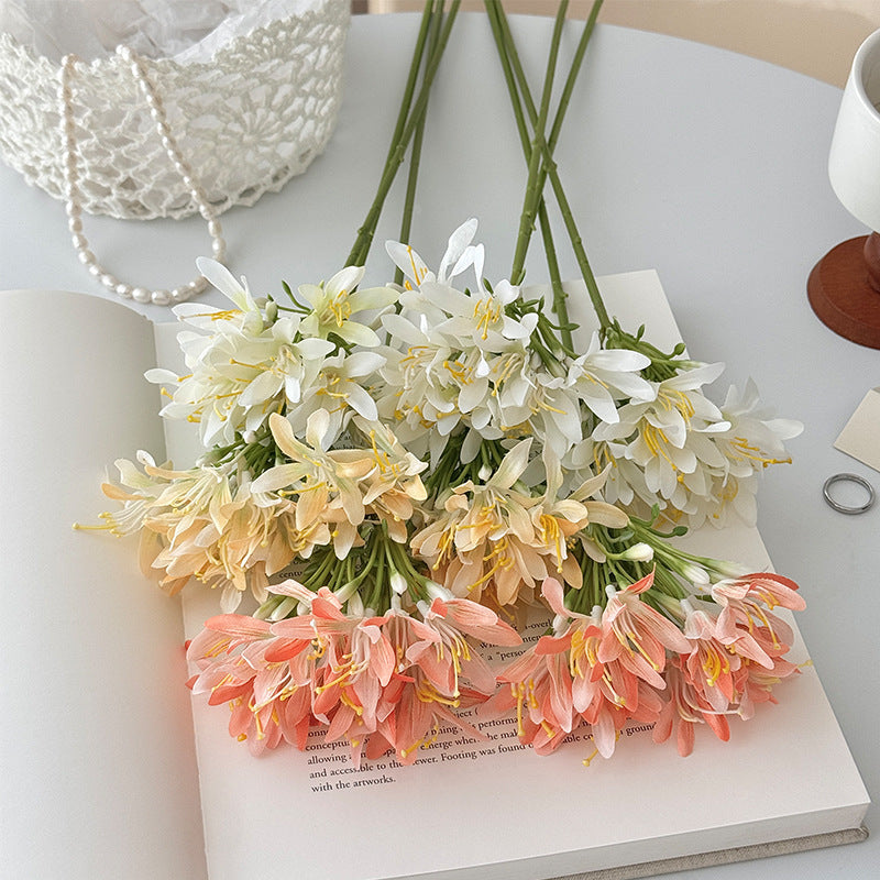Elegant Silk Floral Stem Arrangement