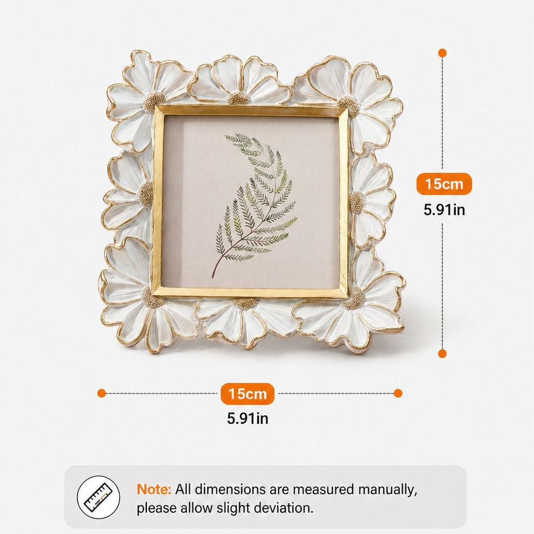 Decorative Floral Picture Frame