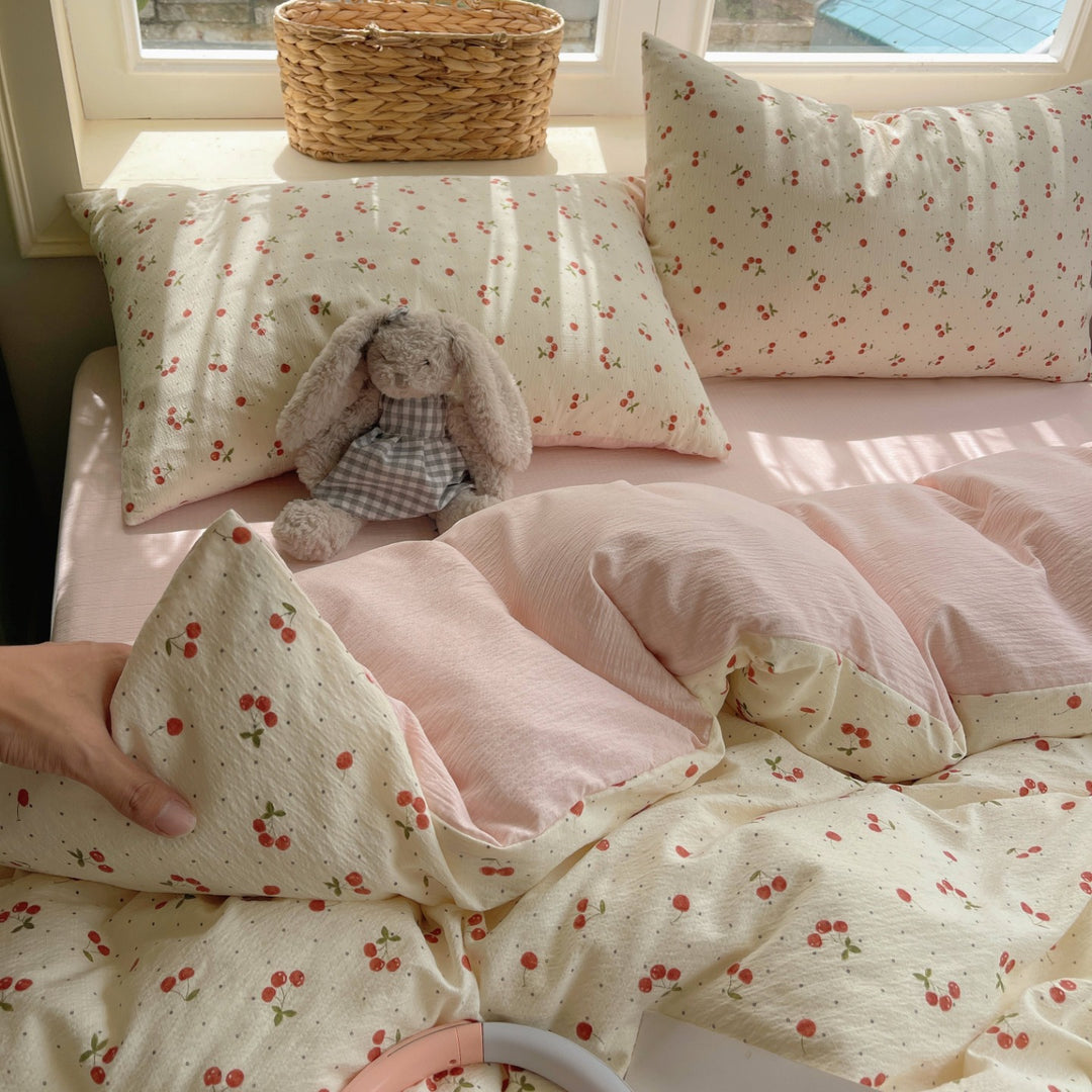 Playful Cartoon-Themed Bedding Set