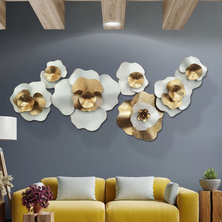 Decorative Floral Wall Art Sculpture
