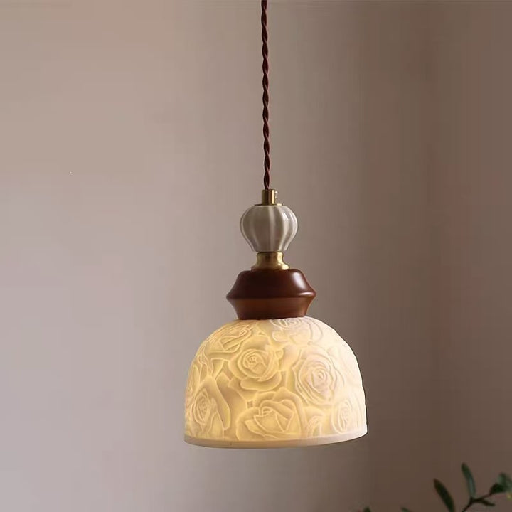 Vintage Circus-Style Pendant Lamp