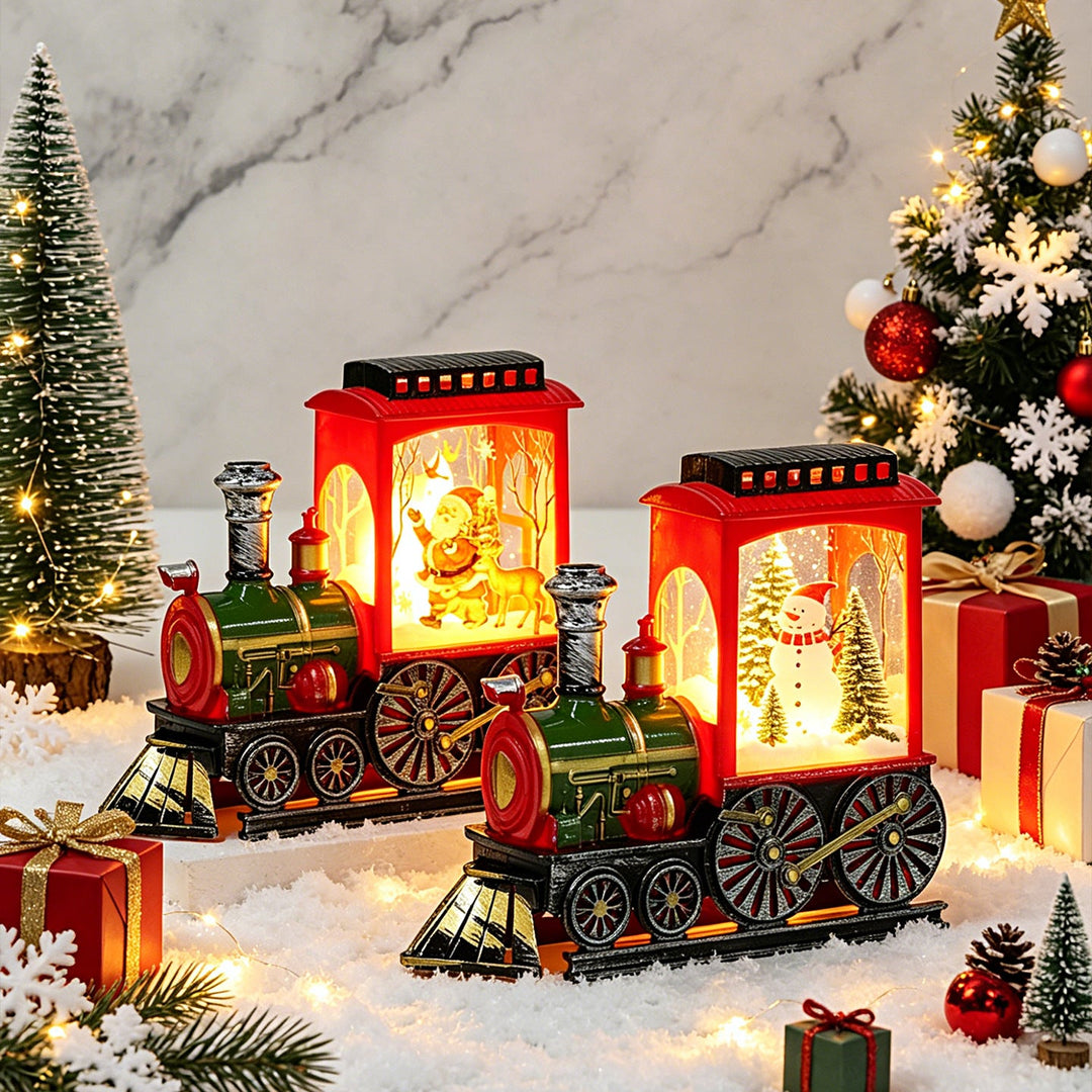 Christmas LED Pull Lantern