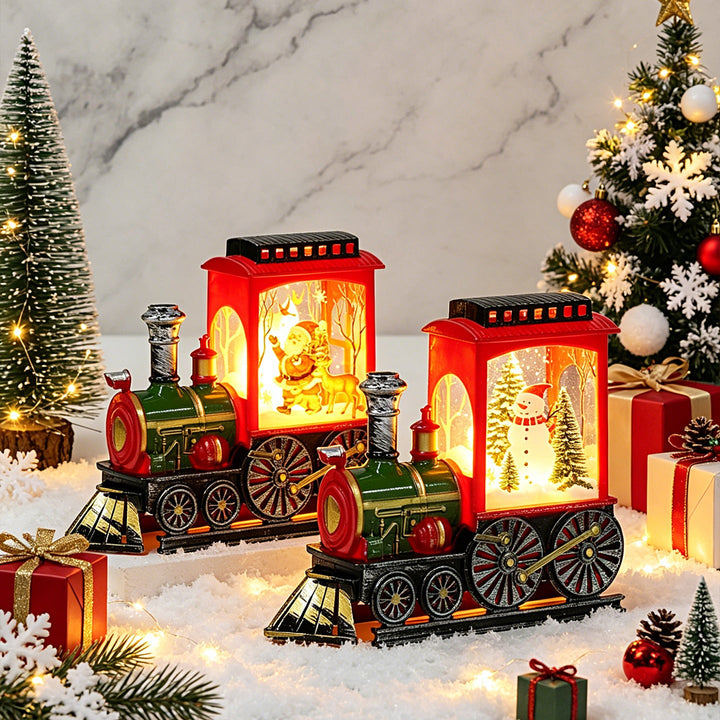 Christmas LED Pull Lantern