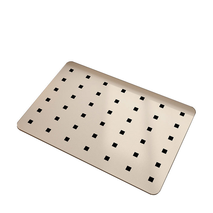 Geometric Patterned Bath Mat