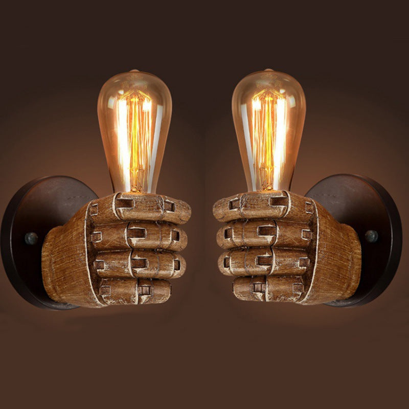 Creative handmade wall lamp