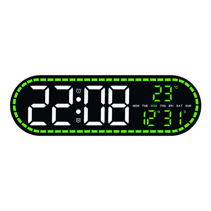 Digital multifunctional watch with large display