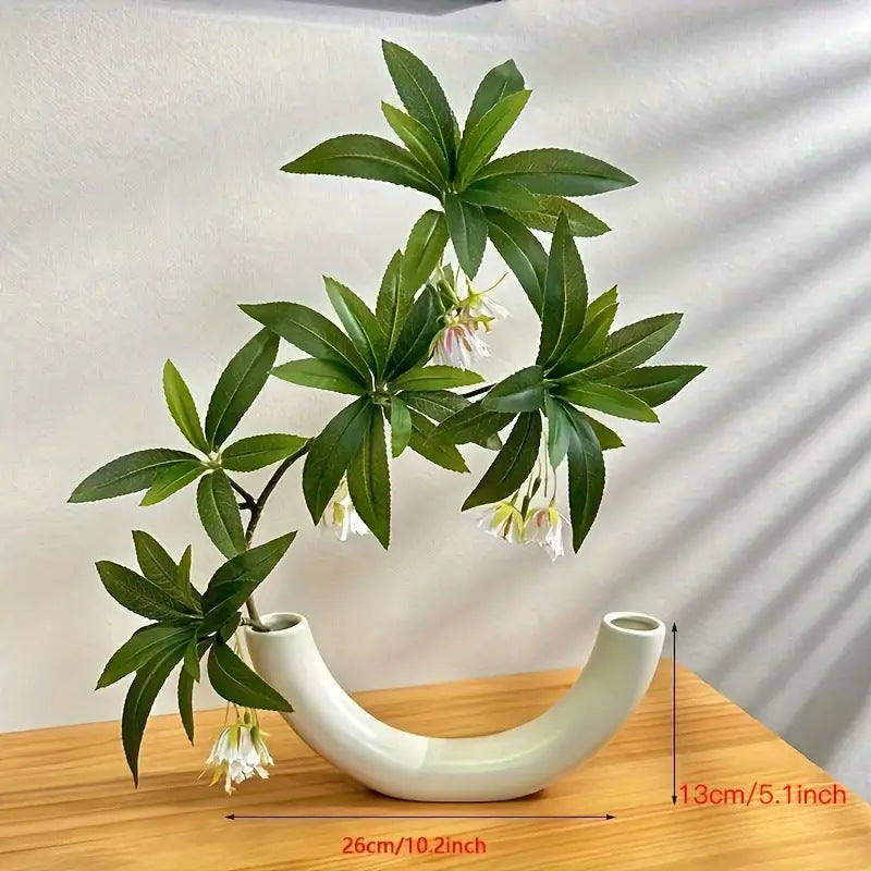 Modern Abstract Ceramic Candle Holder