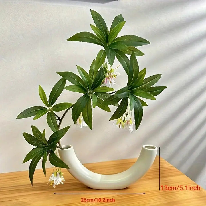 Modern Abstract Ceramic Candle Holder