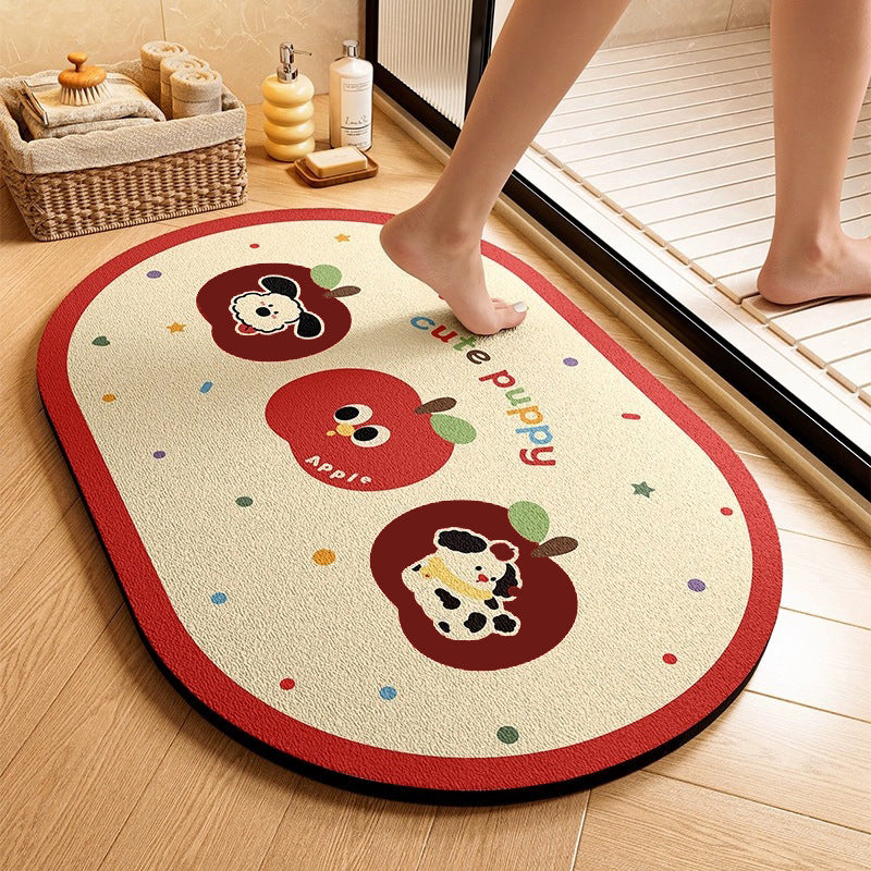 Cute Animal-Themed Memory Foam Bath Mat Avarnia