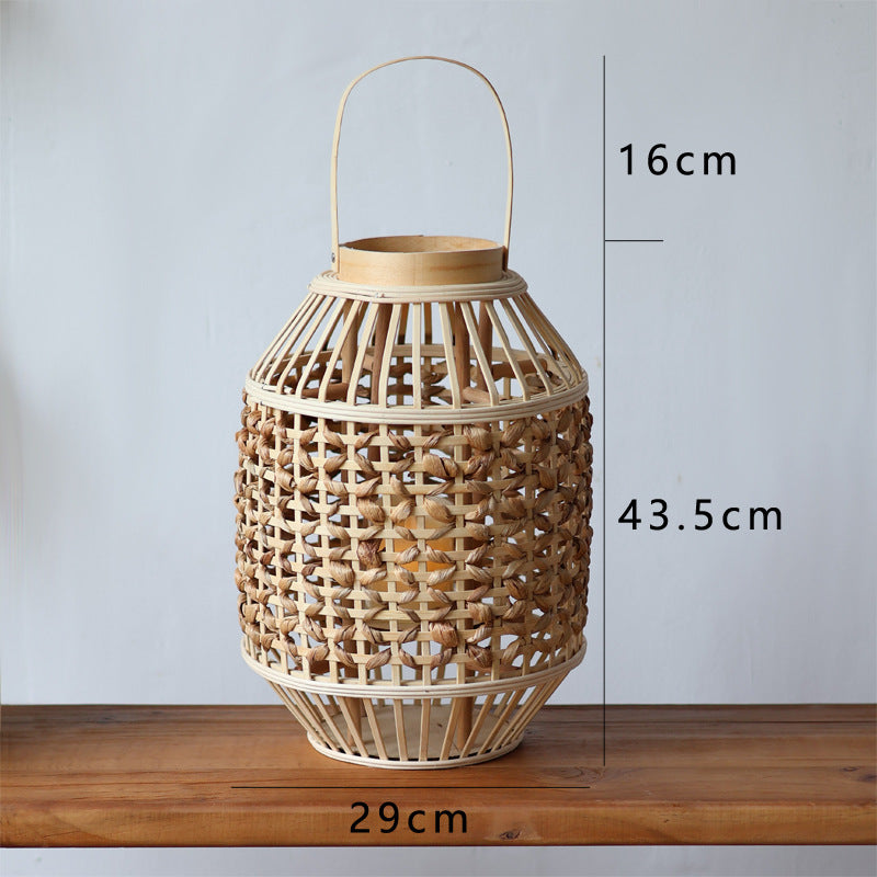 Handcrafted Rattan Lantern