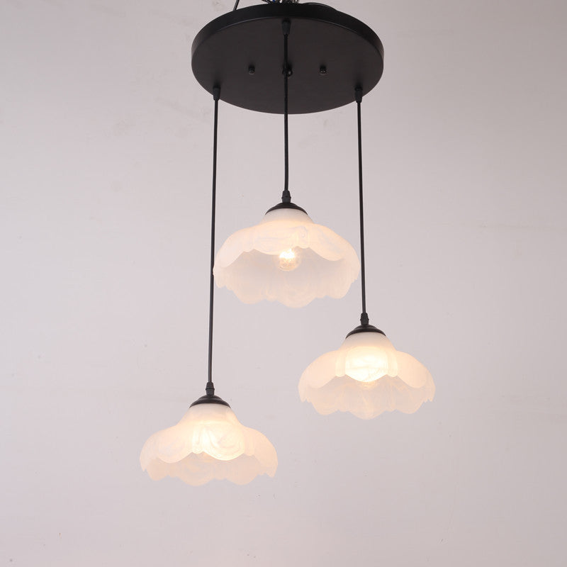 Vintage Flower Pendant Light