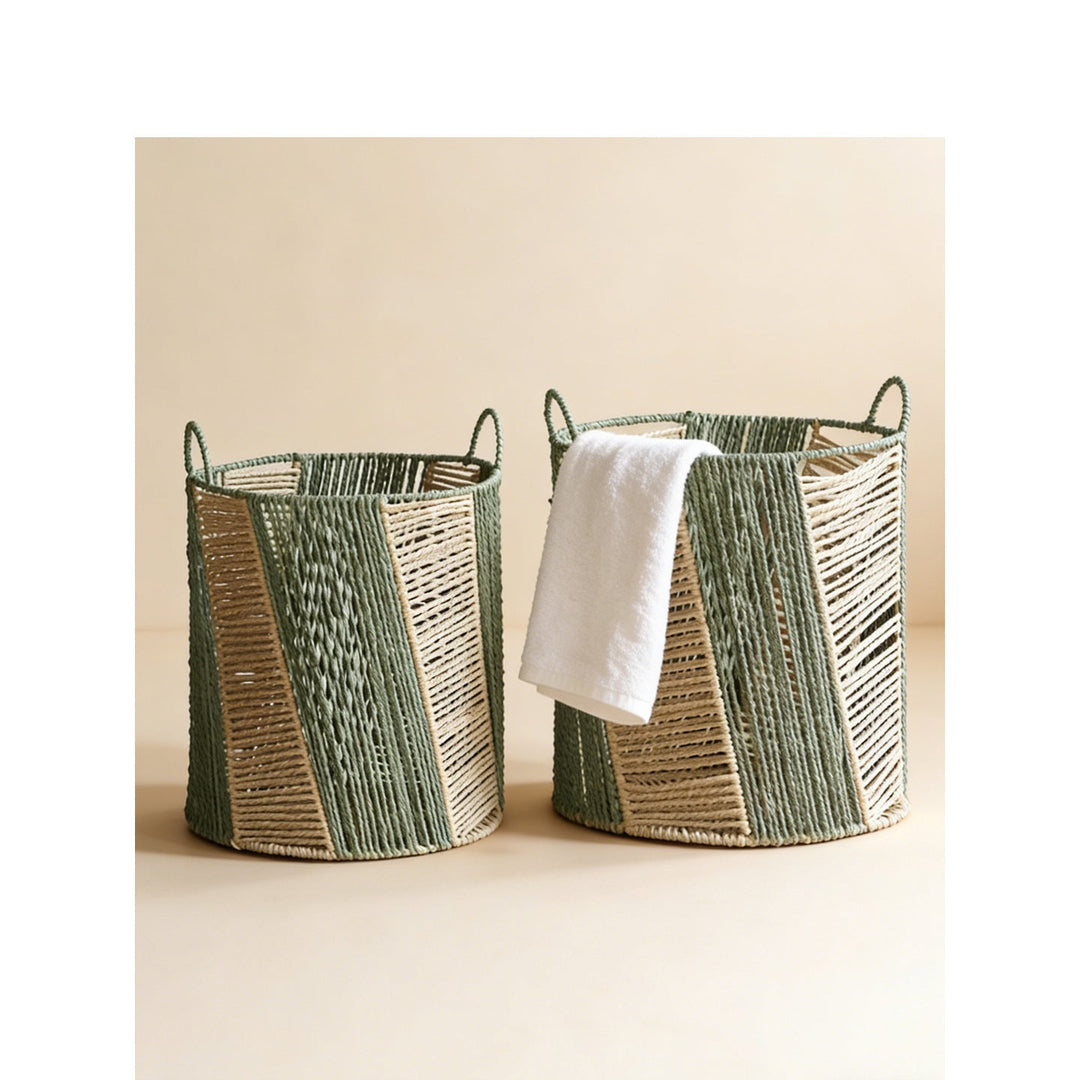 Decorative storage basket