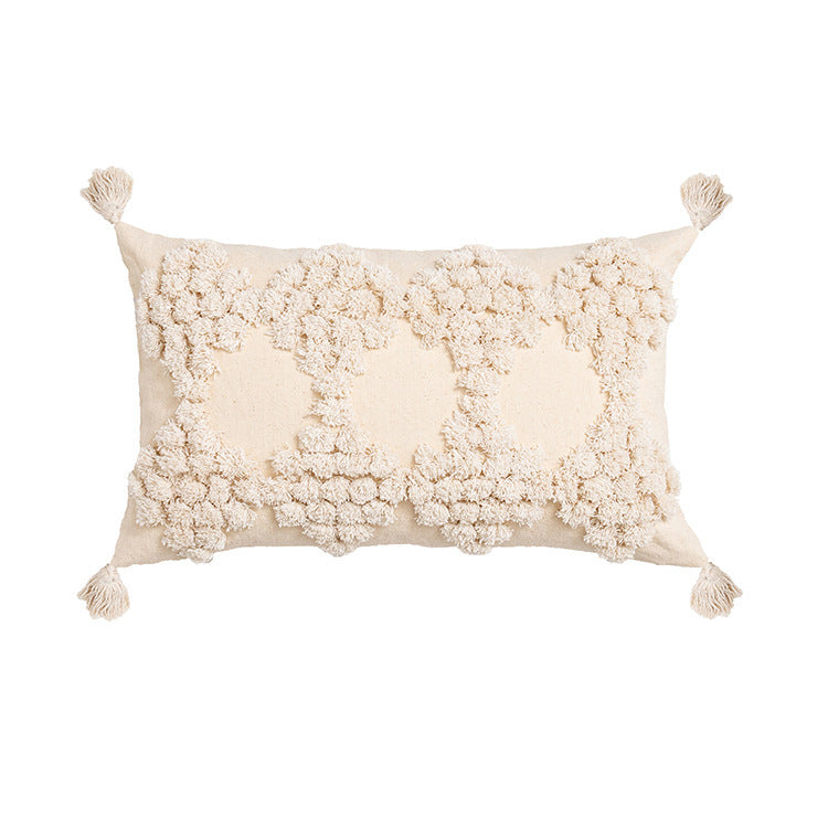 Textured Designer Throw Pillow