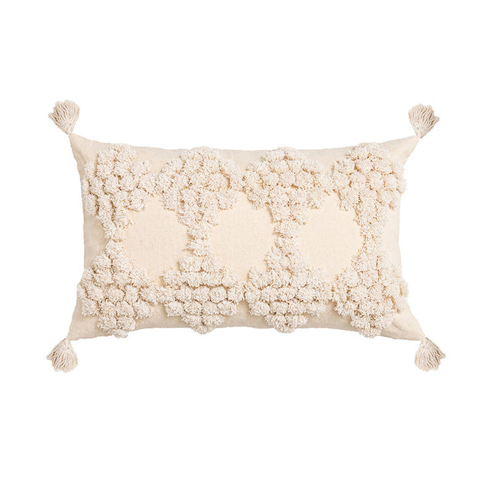 Textured Designer Throw Pillow