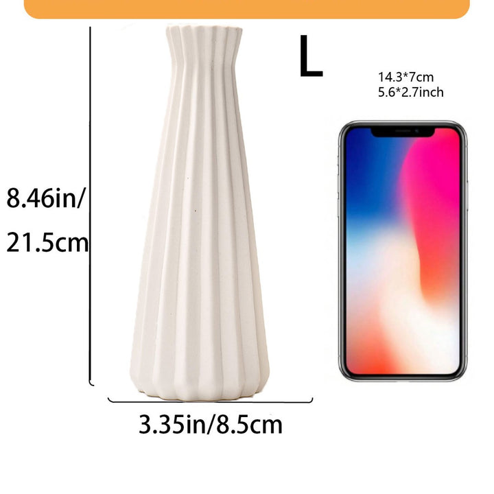 Elegant Textured Ceramic Vase