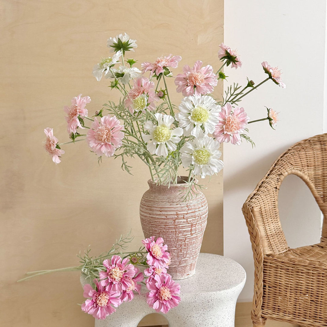 Faux Flower Stem Bouquet