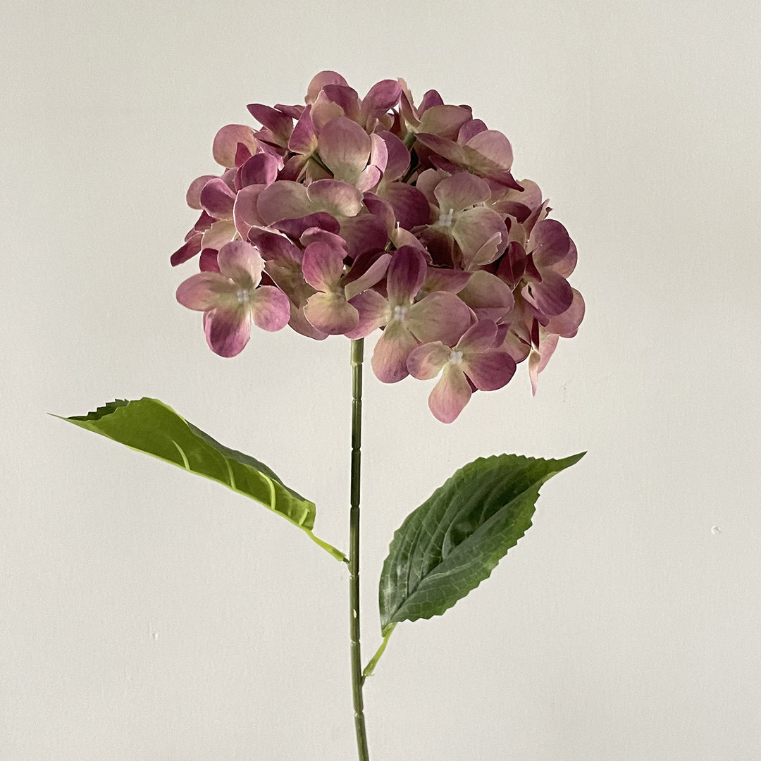 Lifelike Decorative Hydrangea Stem
