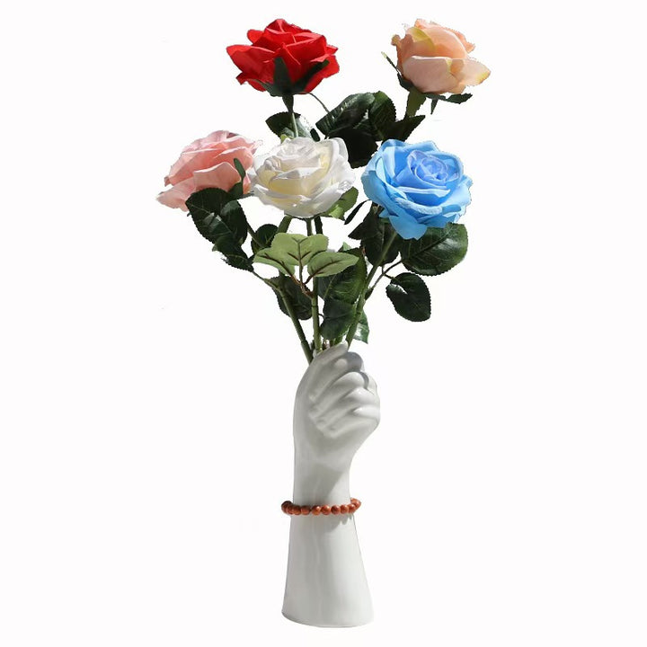 Artistic Hand-Shaped Flower Vase