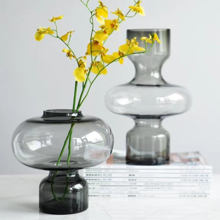 Decorative Glass Sculptural Vase